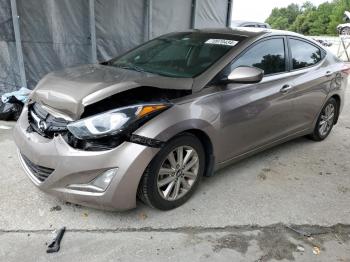  Salvage Hyundai ELANTRA