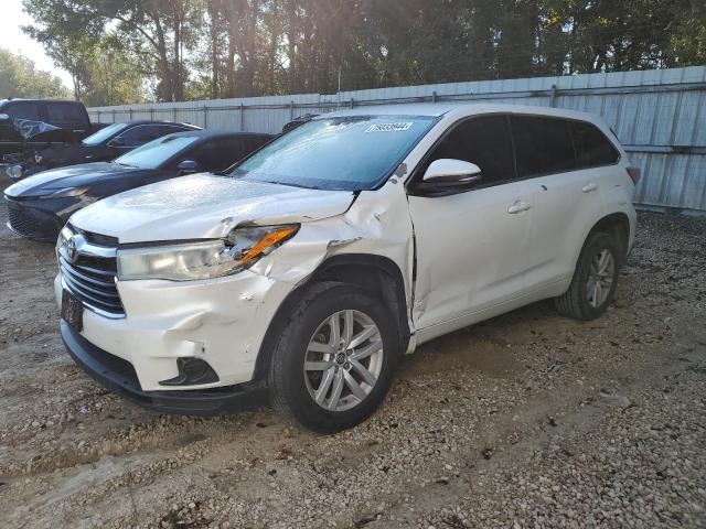  Salvage Toyota Highlander