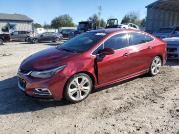  Salvage Chevrolet Cruze