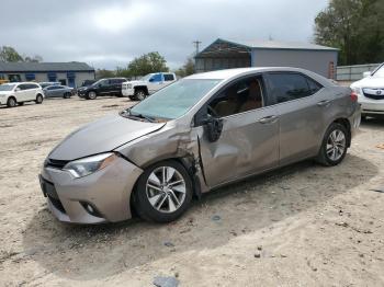  Salvage Toyota Corolla