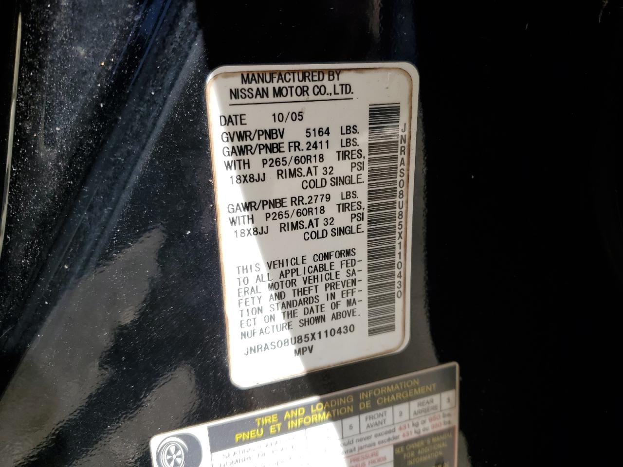 INFINITI Fx Image 13