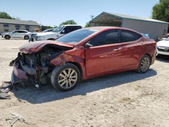  Salvage Hyundai ELANTRA