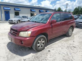  Salvage Toyota Highlander