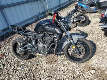  Salvage Yamaha Mt07