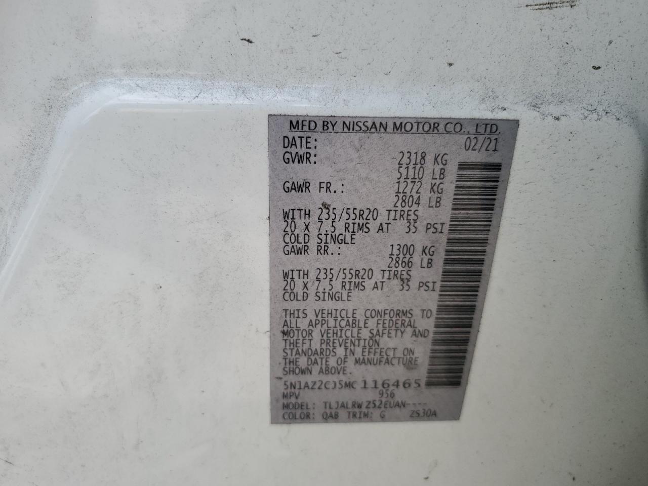 Nissan Murano Sl Image 13