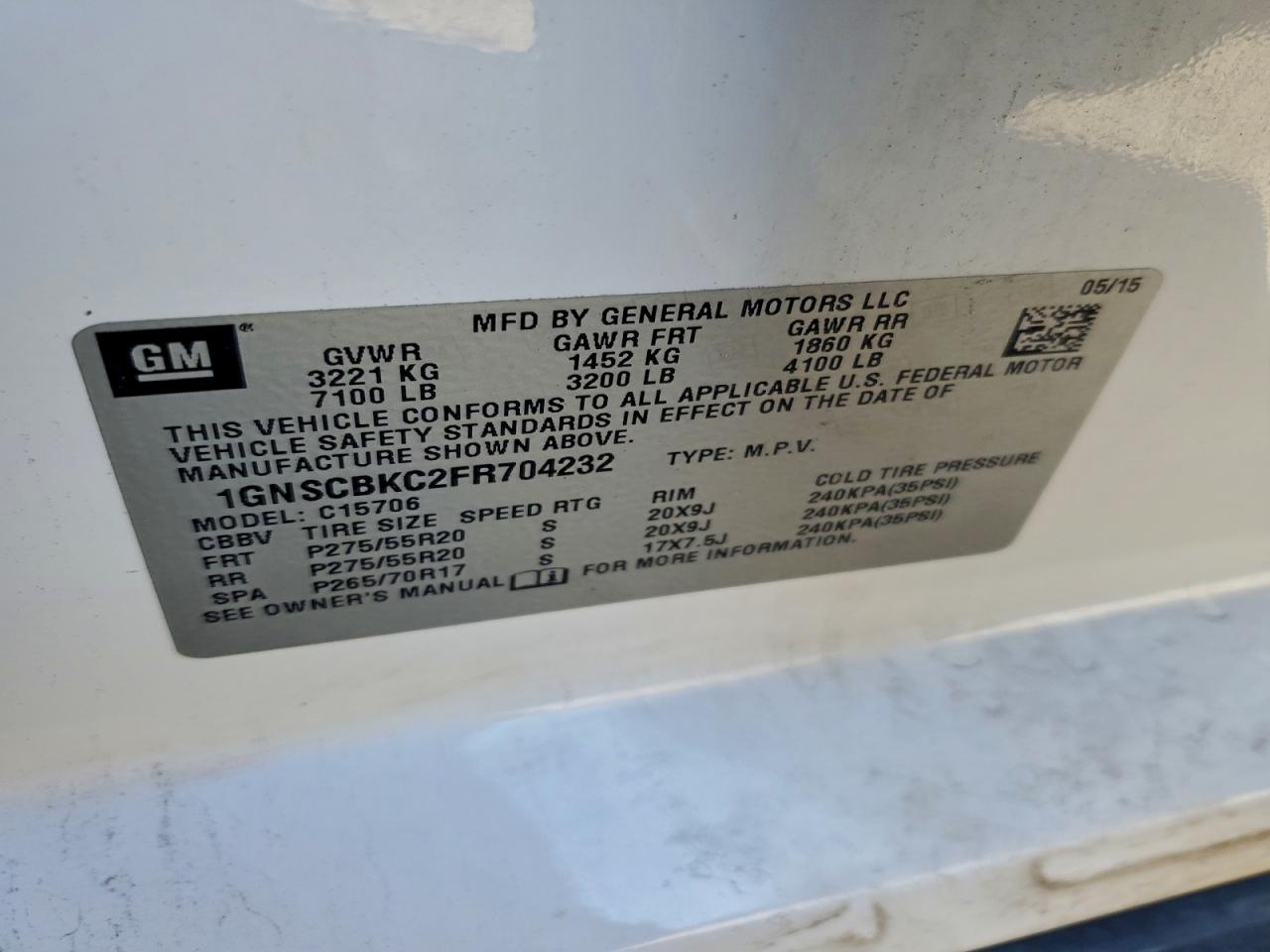 Chevrolet Tahoe C1500 Lt Image 12