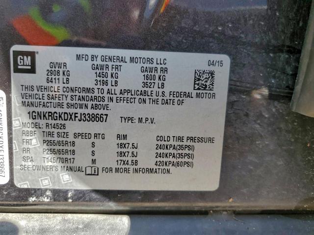 Chevrolet Traverse Lt Image 11