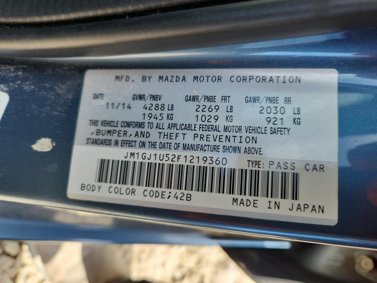 Mazda 6 Sport Image 11