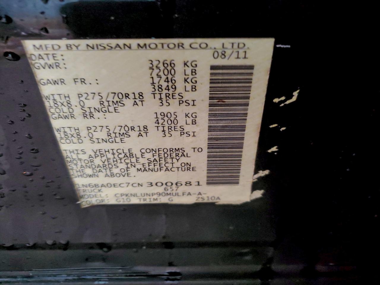 Nissan Titan S Image 10