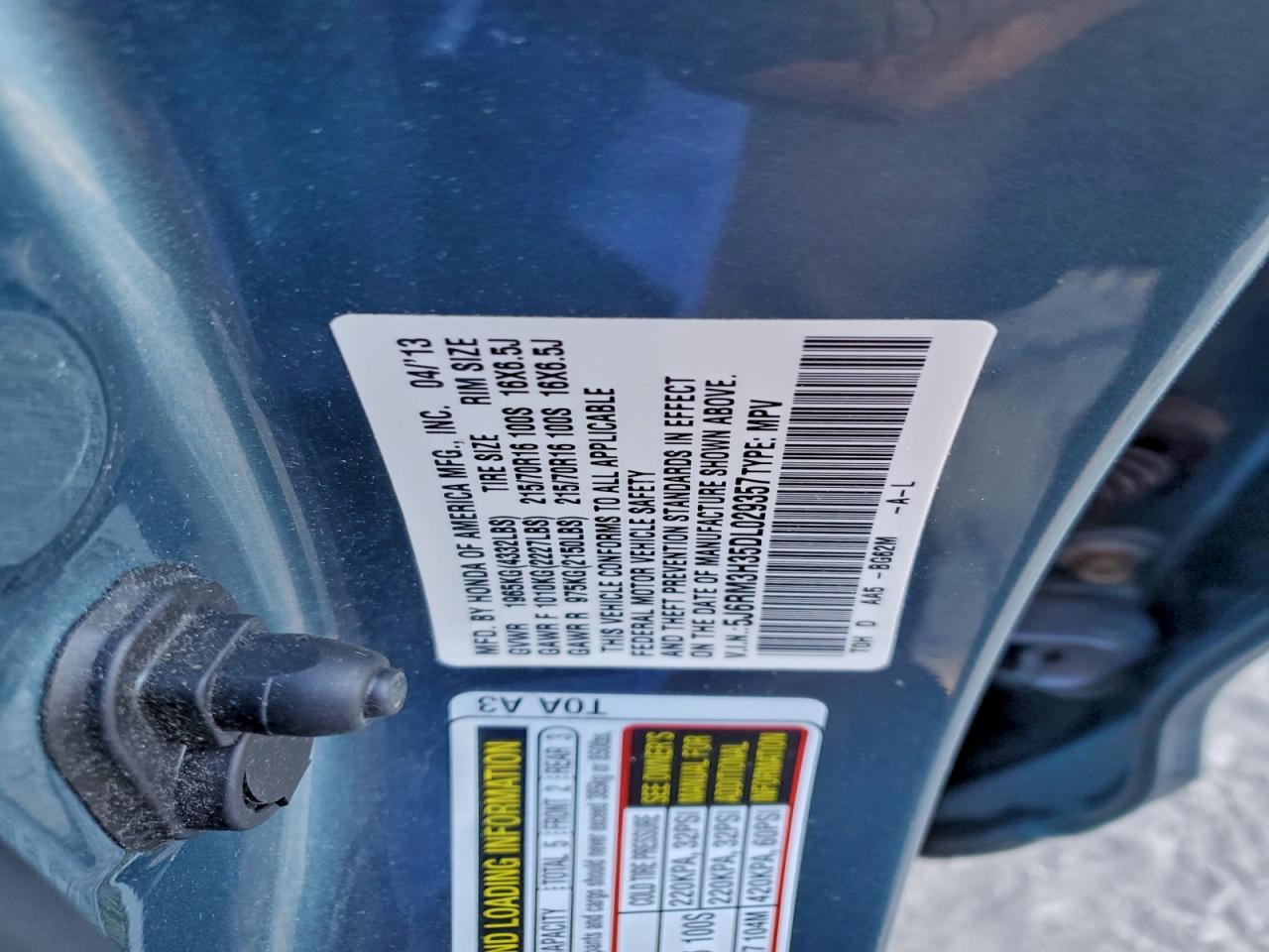 Honda Crv Lx Image 2