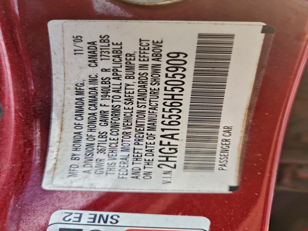 Honda Civic Lx Image 13