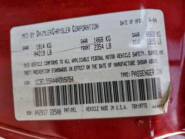 Chrysler Sebring Lxi Image 8