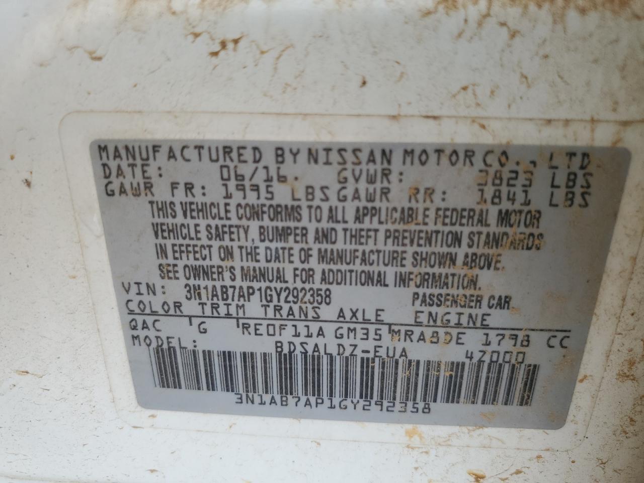 Nissan Sentra S Image 10