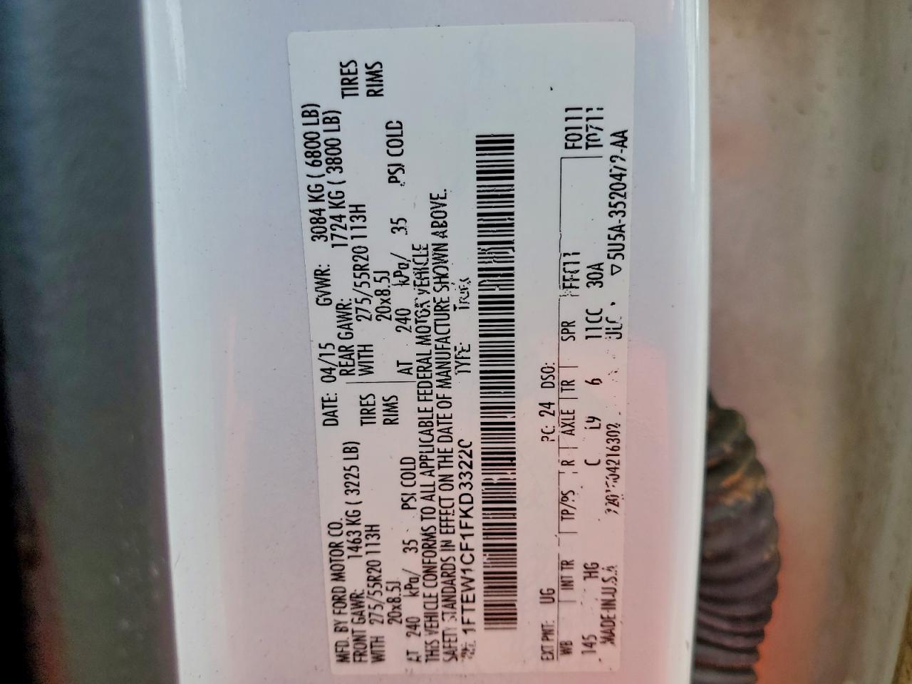 Ford F-150 Supercrew Image 7