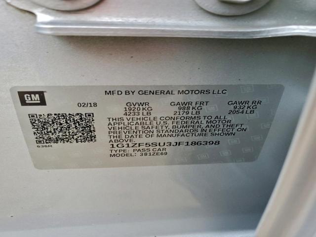 Chevrolet Malibu Hybrid Image 10