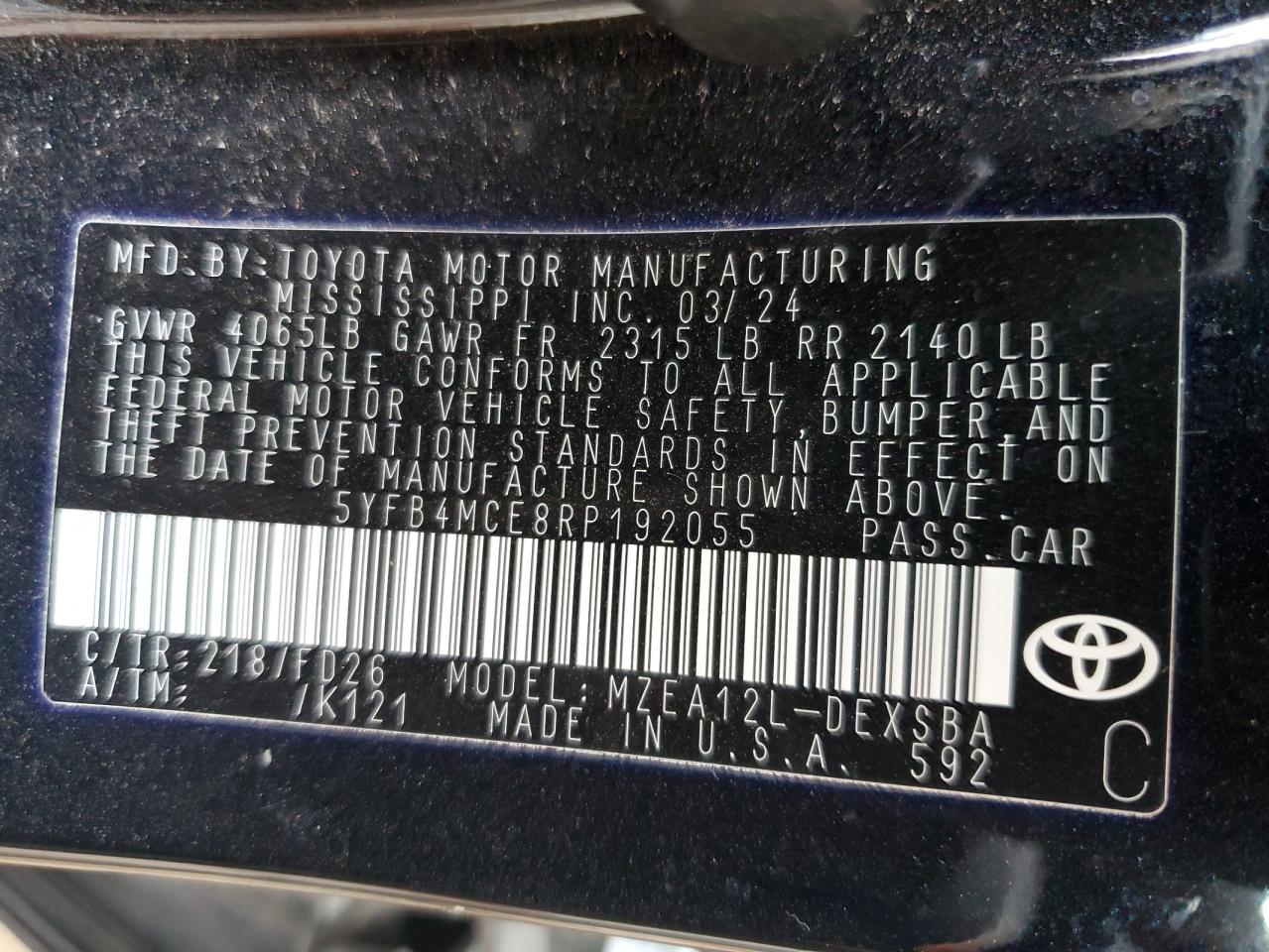 Toyota Corolla Night Shade Image 9